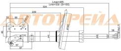 Амортизатор. Toyota: Corolla Levin, Sprinter, Corolla Spacio, Corolla, Sprinter Carib, Sprinter Trueno, Corolla Ceres, Sprinter Marino Двигатели: 5AFE...