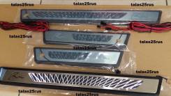 Накладка на порог. Toyota RAV4, ASA44L, ASA42, ASA44, ALA49L, XA40