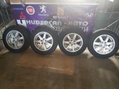 Литье Subaru R15 с зимней резиной Bridgestone Blizzak Revo. 6.0x15 5x100.00 ET55