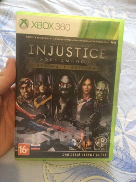 Продажа / обмен игры Injustice на xbox 360 обмен на вашу игру-джойстик ...