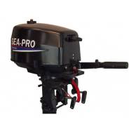 Sea-Pro. 5,00 л.с., 2х тактный, бензин, нога S (381 мм), Год: 2016 год