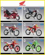 Моделька мотоцикла, (игрушка), модель kawasaki, suzuki, honda, yamaha
