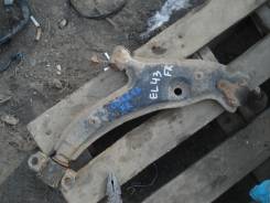 Рычаг подвески. Toyota: Tercel, Corsa, Cynos, Corolla II, Paseo, Sera, Starlet Двигатели: 5EFE, 5EFHE, 1NT, 4EFE, 3E, 3ETE, 2E, 3EE, 2ELJ, 4EFTE, 4EF...