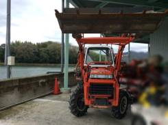 Kubota L1-295. трактор японский с фрезой, фронтальником и полукабиной, 30 л.с. Под заказ