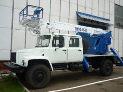 ГАЗ-33081. Автогидроподъемник ВИПО-18-01 на шасси (4х4), 18 м.