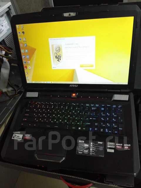 MSI GX70 3CC Destroyer. 17.3", 2,5����, ��� 8 ��, ���� 1 240���, WiFi: 1, Bluetooth: 1, ����������� �� 3��. ����