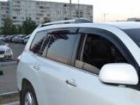 Ветровик на дверь. Toyota Highlander Toyota Kluger V