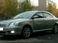 Ветровик на дверь. Toyota Avensis