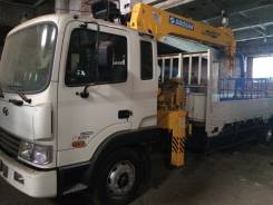 Hyundai HD120. Продам кран-манипулятор (воровайка), 5 890 куб. см., 7 000 кг., 18 м.
