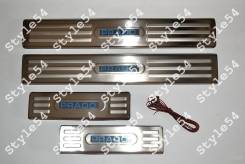 Накладка на порог. Toyota Land Cruiser Prado. Под заказ