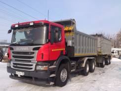 Scania P. Продается самосвал Скания Р420 2012 г. плюс прицеп самосвал 2014 г., 11 700 куб. см., 25 000 кг.