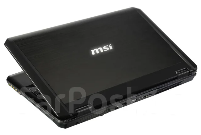 MSI GT. 15.4", 2,4����, ��� 8 ��, ���� 700���, WiFi: 1, Bluetooth: 1, ����������� �� 3��. ����