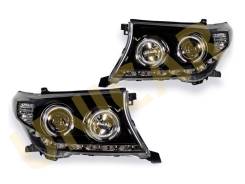 Линза фары. Toyota Land Cruiser, VDJ200, GRJ200, URJ202, UZJ200 Двигатели: 1VDFTV, 1URFE, 1GRFE, 2UZFE. Под заказ