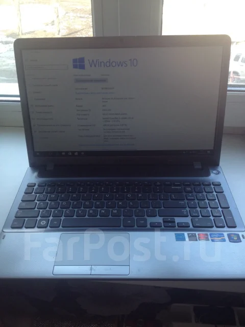 Samsung 350V5C. 15.6", 2,4����, ��� 4 ��, ���� 700���, WiFi: 1, Bluetooth: 1, ����������� �� 5��. ����