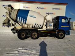 Камаз 58147A. Автобетоносмеситель 58147А шасси Камаз-65115-L4, б/у 2015г. в.,45 122км, 6 700 куб. см., 7,00 куб. м.