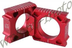 ДЕРЖАТЕЛЬ ОСИ ЗАДНЕГО КОЛЕСА HAMMERHEAD ДЛЯ Красный HONDA CRF250R 2009-2011, CRF450R 2009-2011 CRF