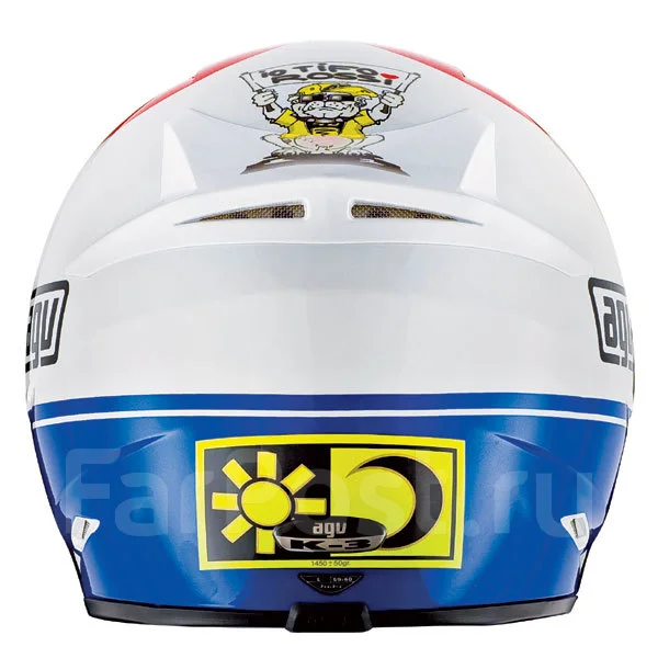 agv k3 rossi heart K-3 SV Full-Face Helmet versatility and comfort AGV K3 SV Rossi Misano