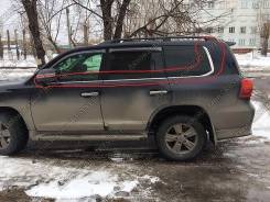 Молдинг лобового стекла. Toyota Land Cruiser