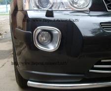 Накладки на передний бампер под туманки для X-Trail икстреил 07-13 г. Nissan X-Trail, T31, NT31, DNT31, TNT31