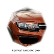 Накладка на фару. Renault Sandero