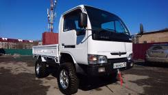 Nissan Atlas. На мостах 4х4, 3 200 куб. см., 1 500 кг.