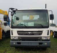 Daewoo Novus. Грузовик c КМУ Soosan SCS335 во Владивостоке, 5 890 куб. см., 4 630 кг.