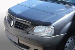 Дефлектор капота. Renault Logan