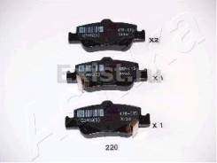 Колодка тормозная дисковая. Toyota Corolla, NDE150, ZZE150, ADE150, ZRE151, ZRE152 Toyota Auris, NDE150, ADE157, ADE150, ZRE151, ZZE150, ZRE152 Двигат...