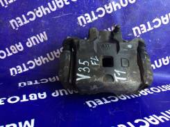 Суппорт тормозной. Nissan Stagea, PNM35, PM35, NM35, M35 Nissan Skyline, HV35, V35 Двигатели: VQ25DD, VQ35DE, VQ30DD