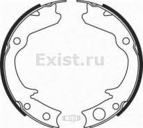 Колодка стояночного тормоза. Mitsubishi: Space Wagon, Space Runner, Outlander, Pajero Pinin, Pajero, Lancer Subaru Legacy, BPH, BP5, BP9, BL5, BL9, BH...