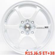 Advan Racing RGII. 6.5x15, 4x100.00, 4x114.30, ET38, ЦО 73,1 мм.