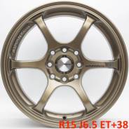 Advan Racing RGII. 6.5x15, 4x100.00, 4x114.30, ET38, ЦО 73,1 мм.