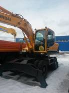 Hyundai R140W-7. Экскаватор колесный Hyundai R140W-9S, 4 000 куб. см.