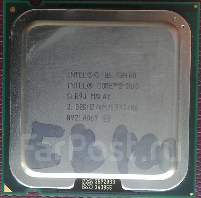 Core2 Duo Processor Intel Core Cpu 4400 ядра Core Duo E8400