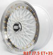 BBS. 7.5x17, 5x100.00, 5x114.30, ET35, ЦО 73,1 мм.
