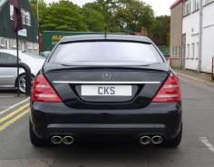 Спойлер. Mercedes-Benz S-Class, W221