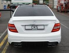 Спойлер. Mercedes-Benz C-Class, W204
