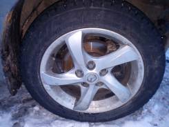Комплект диски Mazda 6 GG 205/55/16 в Барнауле. x16 5x114.30 ET50 ЦО 67,1 мм.