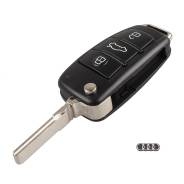 Корпус ключа. Audi: A8, S, A4, A6, TT, A3, A2