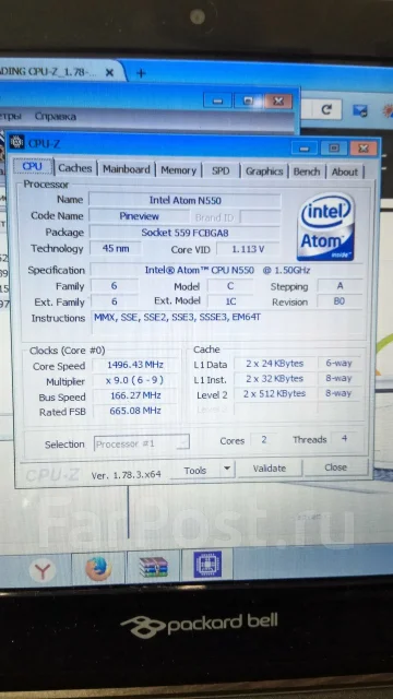 Packard Bell Dot s. 10.1", ��� 2048 ��, WiFi: 1, Bluetooth: 1 ����