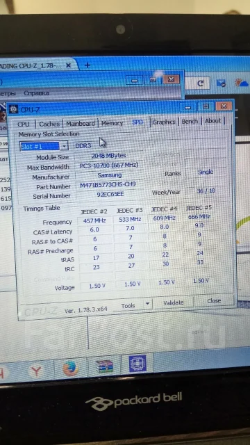 Packard Bell Dot s. 10.1", ��� 2048 ��, WiFi: 1, Bluetooth: 1 ����