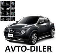 Порог пластиковый. Nissan Juke