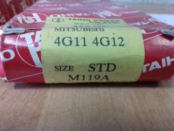 Вкладыши коренные. Mitsubishi Mirage, C12A, C11A, CA1A, CB1A, CB2A, CA2A, C82A, C61A, C72A, C51A, C62A, C52A, C11V, C12W, C12V, C32V Mitsubishi Lancer...
