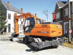 Doosan DX190 W. Колесный экскаватор Doosan DX190W, 0,93 куб. м.