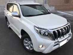 Накладка на бампер. Toyota Land Cruiser Prado, GDJ150L, GRJ151, GRJ150, GDJ150W, GDJ151W, GRJ150L, GRJ125W, GRJ150W, GRJ151W, GRJ125