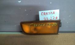 Повторитель поворота в бампер. Toyota Cresta, GX81