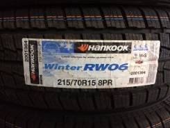 Hankook Winter RW06. Зимние, без шипов, 2016 год, без износа, 4 шт