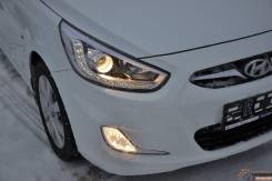 Линза фары. Hyundai Solaris
