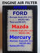 Фильтр воздушный. Ford Maverick Ford Escape Ford Taurus Mercury Mariner Mercury Sable Mazda Tribute, EPFW, EPEW, EP3W