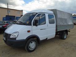 ГАЗ 3302. Бортовой 32 с двойной кабиной, 2 890 куб. см., 1 000 кг.